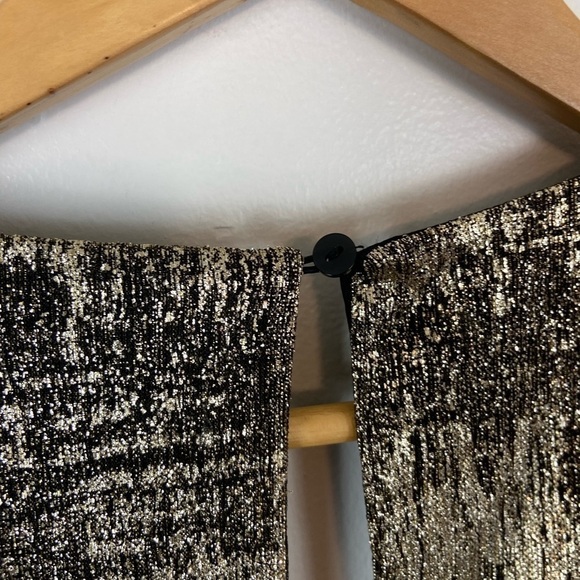 MONSOON Vanessa Midi Twist Dress Gold - Picture 12 of 16